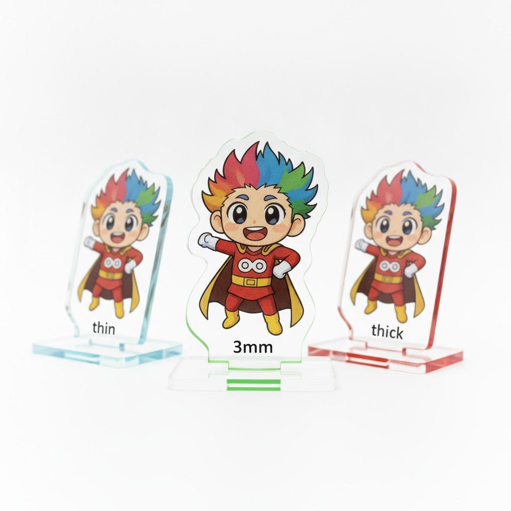 Acrylic Standee Thickness: How to Choose the Right Fit